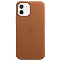 Skal iPhone 12 mini Leather Case with MagSafe - Saddle Brown