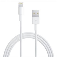 USB-kabel Apple iPhone Lightning till USB 2m, Vit