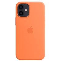 Skal iPhone 12 mini Silicone Case with MagSafe - Kumquat