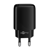 NÄT ADAPTER GOOBAY FAST CHARGER USB-C PD 20W BLACK